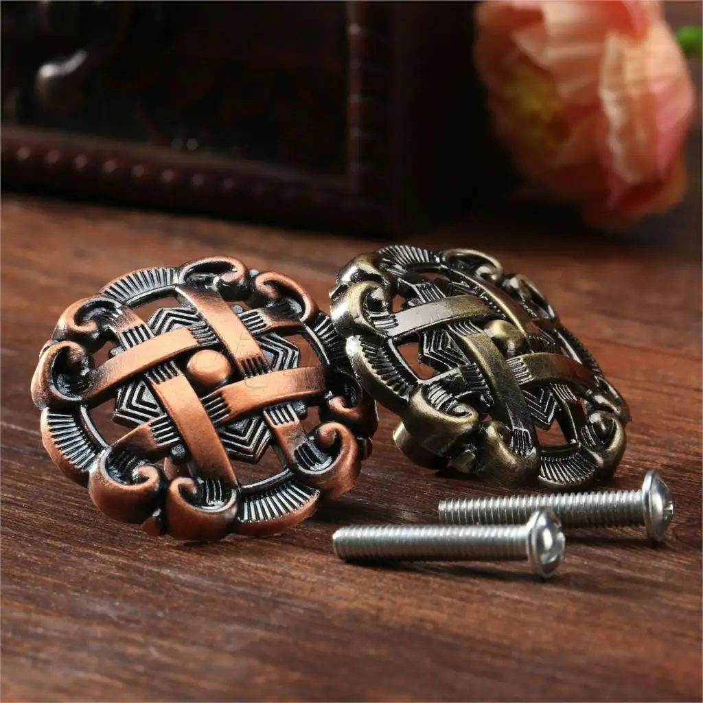 Kitchen Appliances Cabinet - bowarepro Hollow Retro Zinc Alloy Kitchen