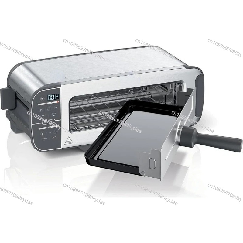 Toaster - 2-in-1 Flip Toaster, 2-Slice Capacity, Compact