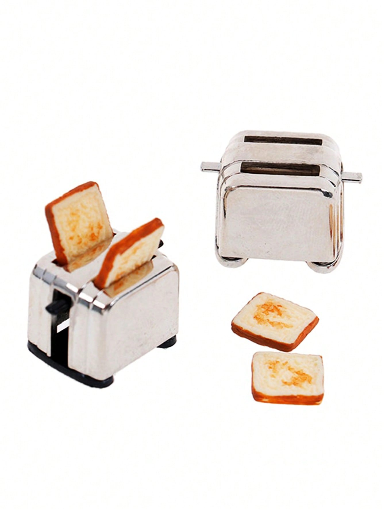 1:12 Dollhouse Miniature Toast - Toaster 评论和价格