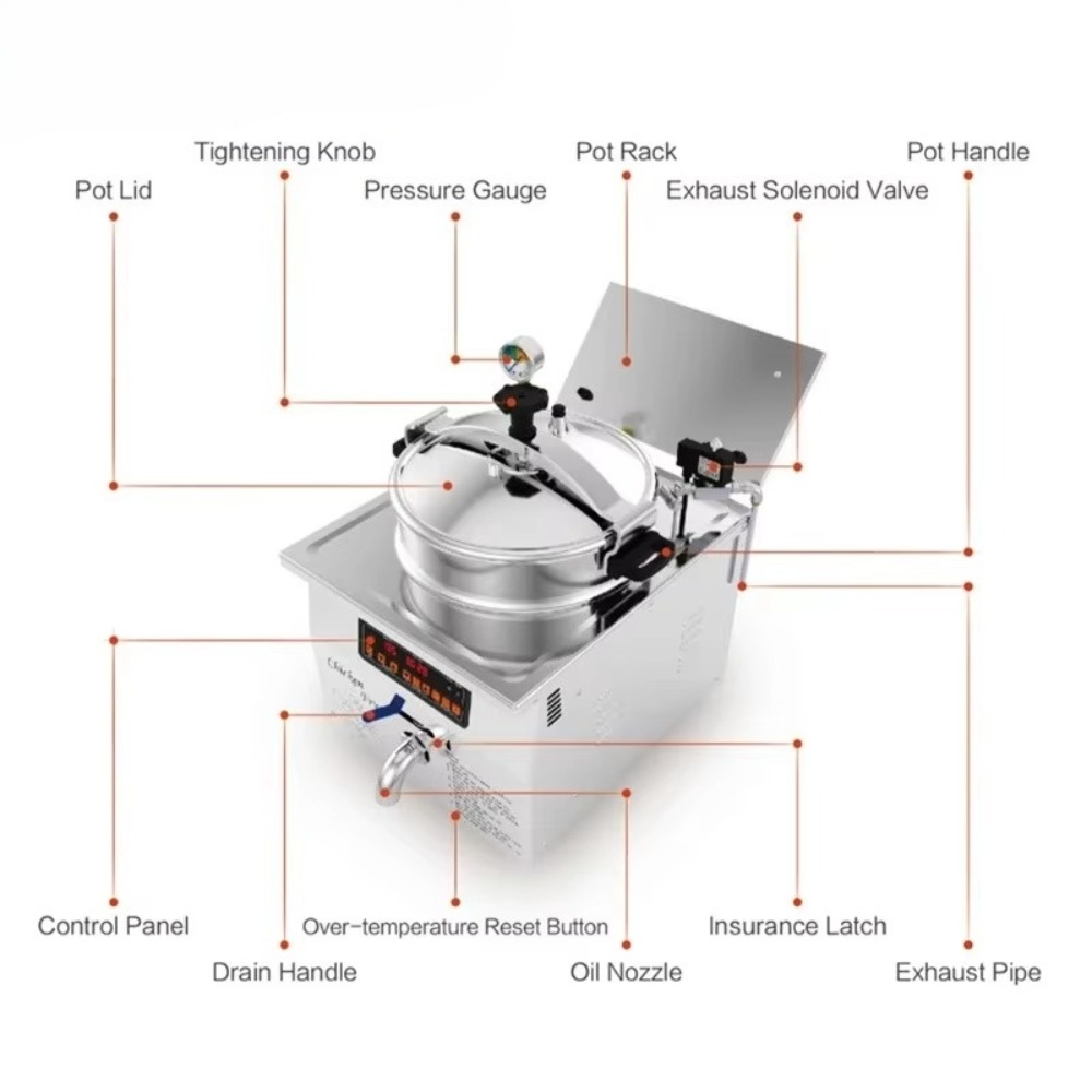Industrial Continuous Vacuum F - Air Fryer 评论和价格