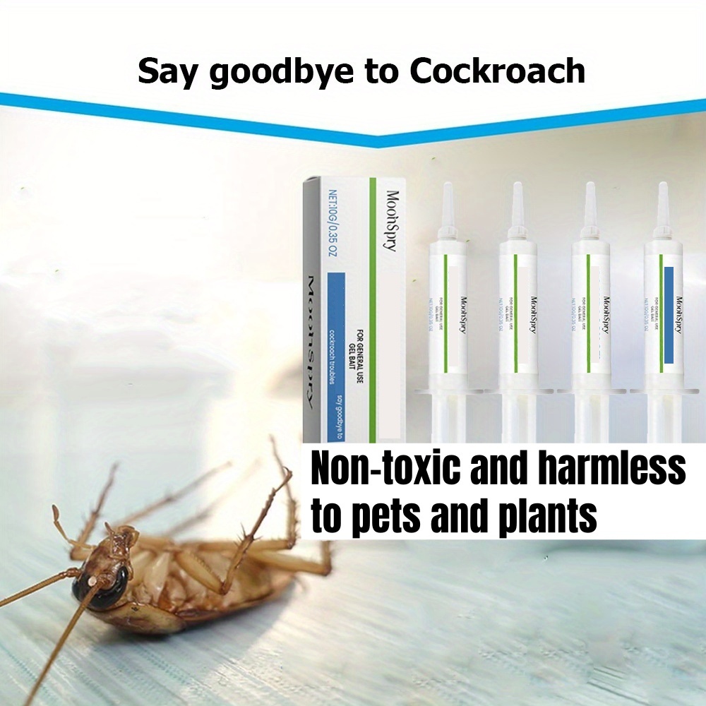 4 Tubes Cockroach Attractant B - Kitchen Appliances Cabinet 评论和价格