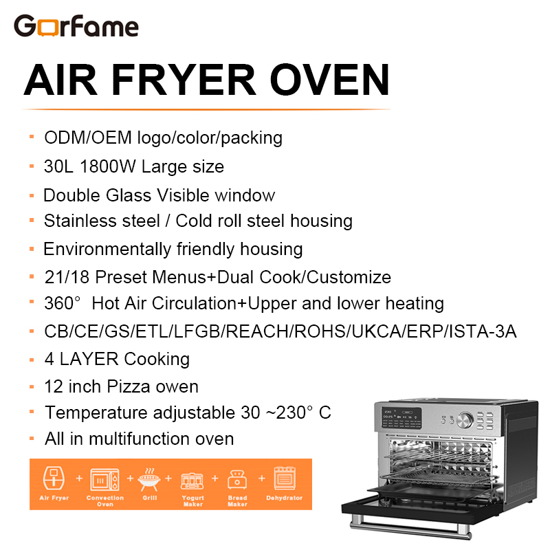 Extra Large 30L Capacity Chick - Air Fryer 评论和价格