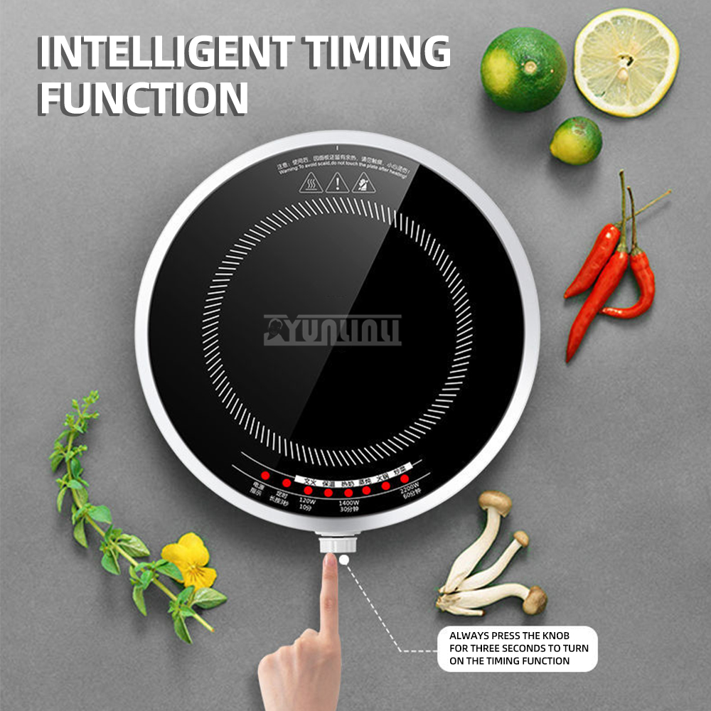 Round Smart Induction Cooker H - Induction Cooktop Portable 评论和价格