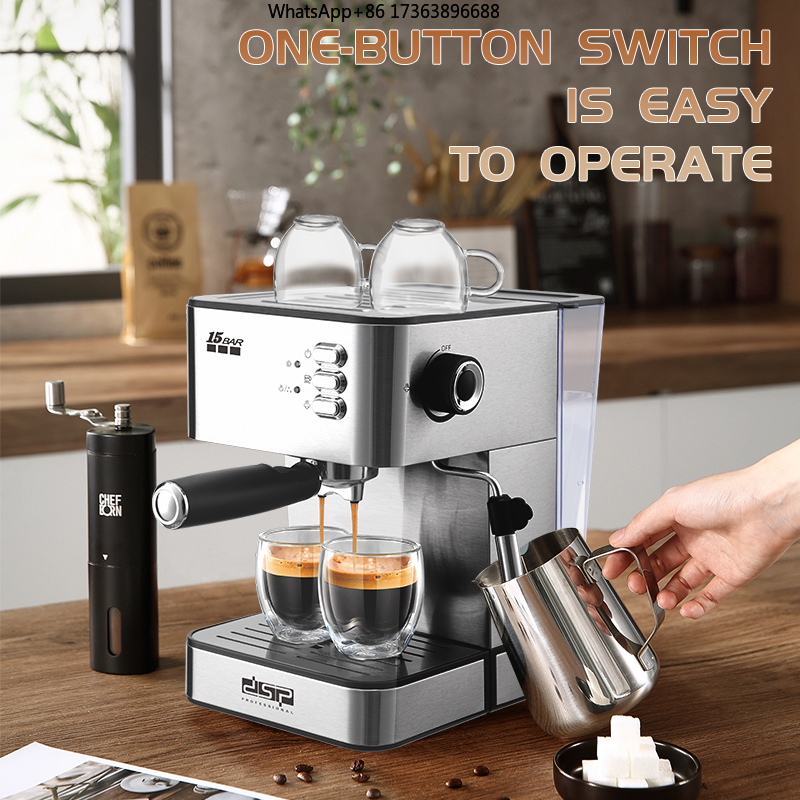 DSP 15 Bar Espresso Coffee Mak - Coffee Maker 评论和价格