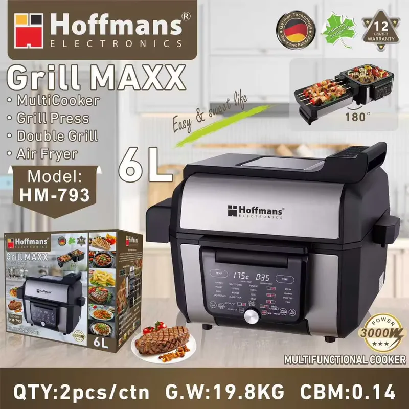 For Hoffmans 6L 3000W Digital  - Air Fryer 评论和价格