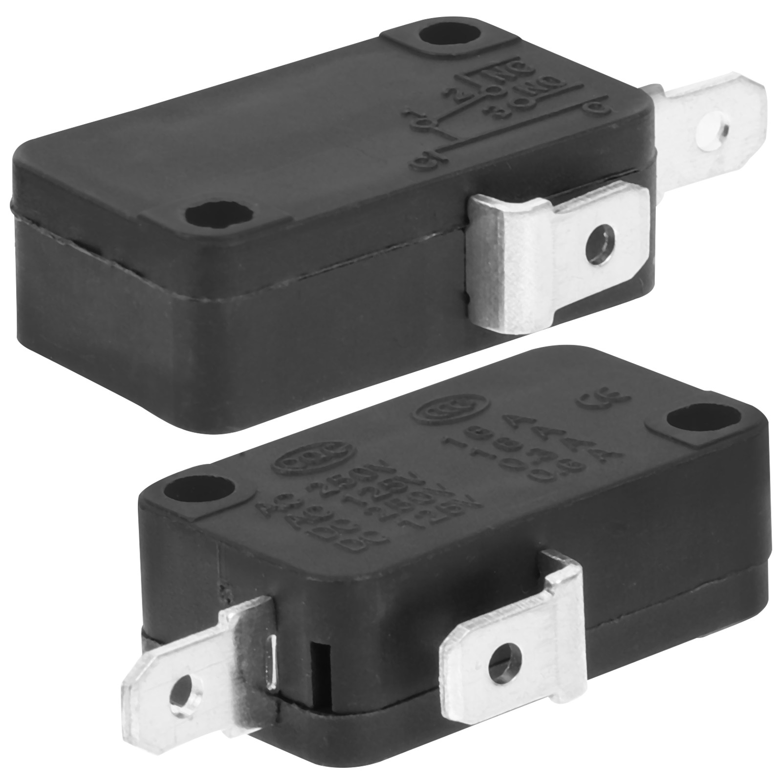 2Pcs Micro Switch 2-Pin Normal - Microwave Oven 评论和价格