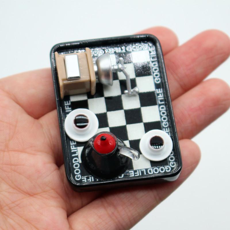 Dollhouse Miniature Coffee Mak - Coffee Maker 评论和价格