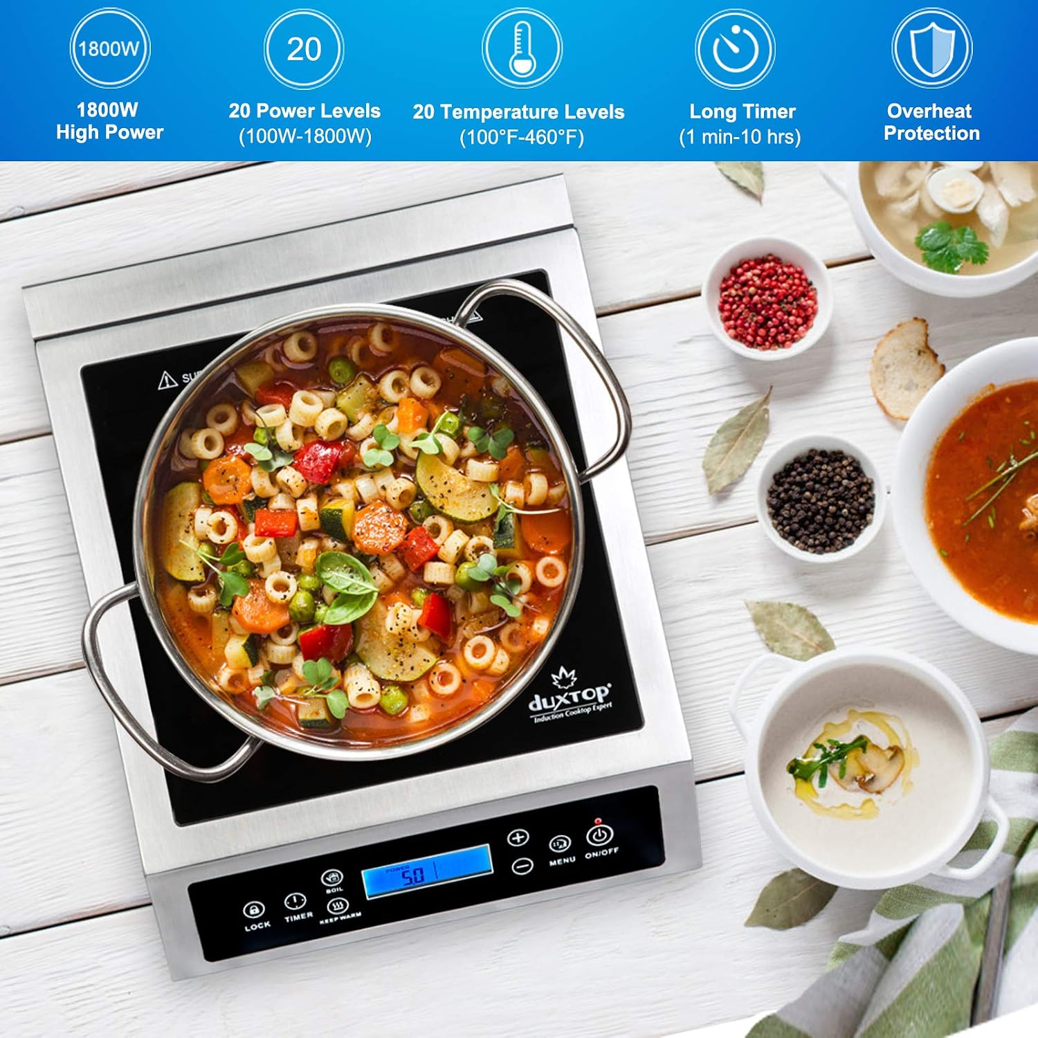 Professional Portable Inductio - Induction Cooktop Portable 评论和价格