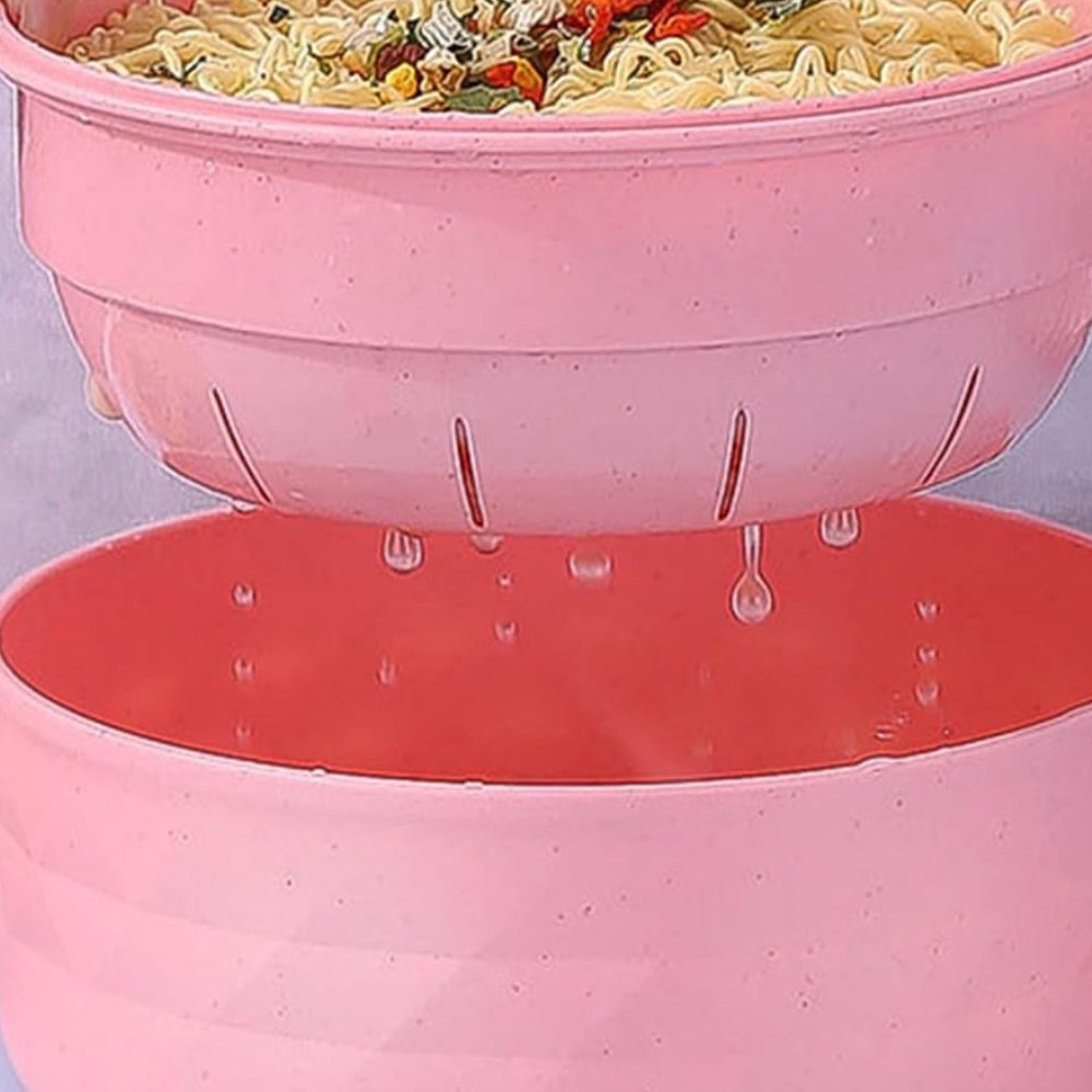 Microwave Ramen Bowl 6-Piece S - Rice Cooker 评论和价格