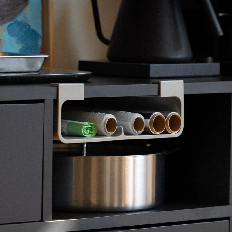 Wall Mounted Cling Film Storag - Kitchen Appliances Cabinet 评论和价格