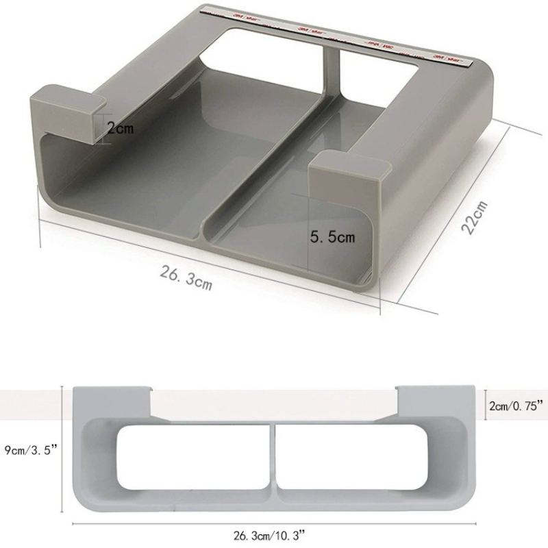Wall Mounted Cling Film Storag - Kitchen Appliances Cabinet 评论和价格