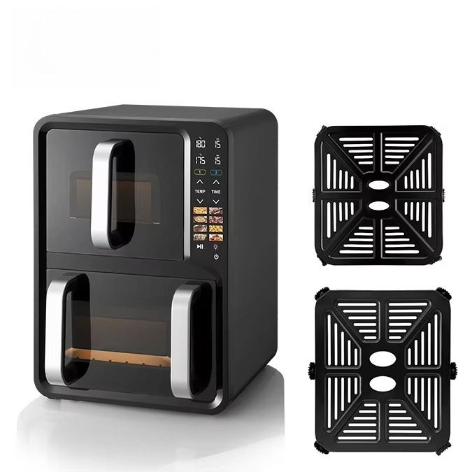 12L Dual Chamber Air Fryer, Te - Air Fryer 评论和价格