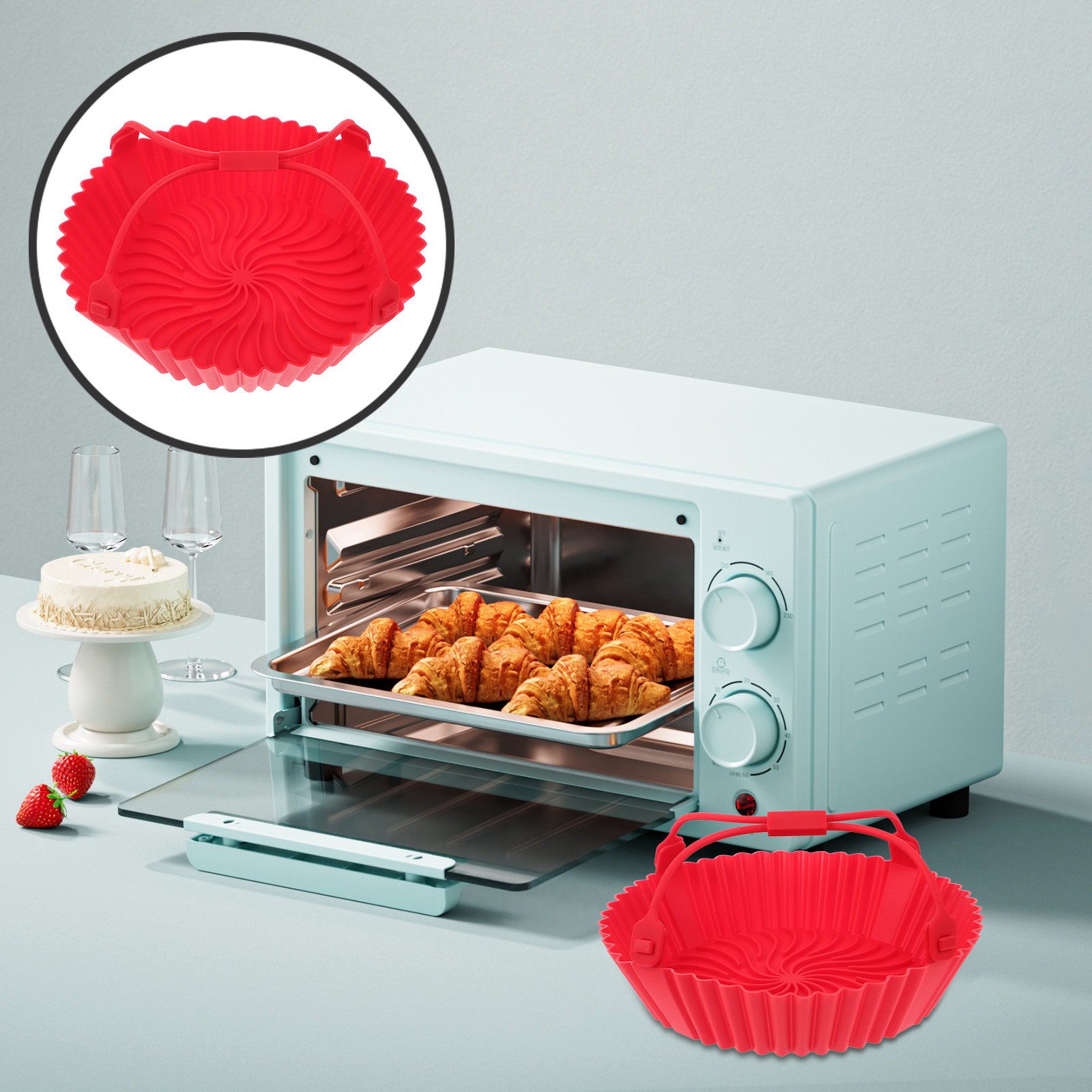 Air Fryer Silicone Pot Non Sti - Air Fryer 评论和价格