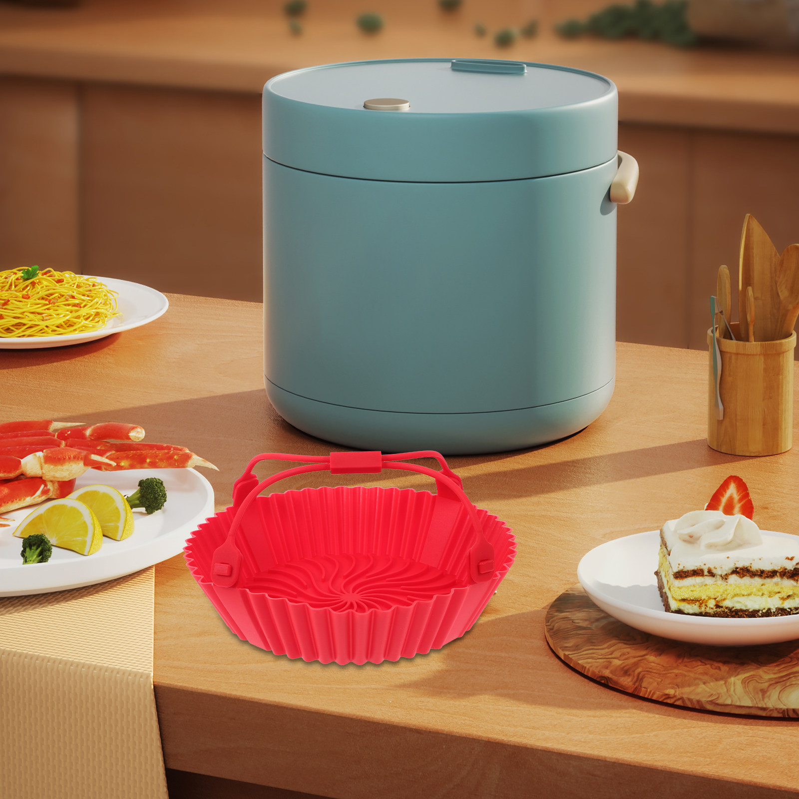 Air Fryer Silicone Pot Non Sti - Air Fryer 评论和价格