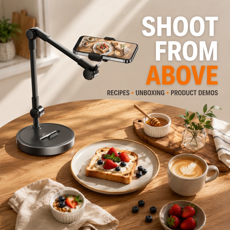 Overhead Phone Stand Desktop T - Kitchen Appliances Video 评论和价格