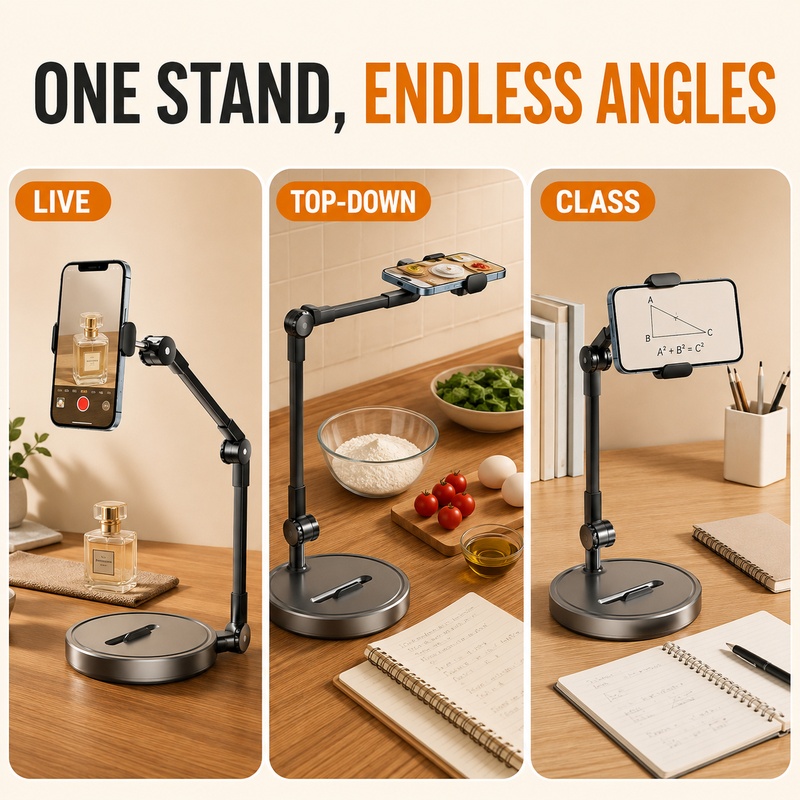 Overhead Phone Stand Desktop T - Kitchen Appliances Video 评论和价格