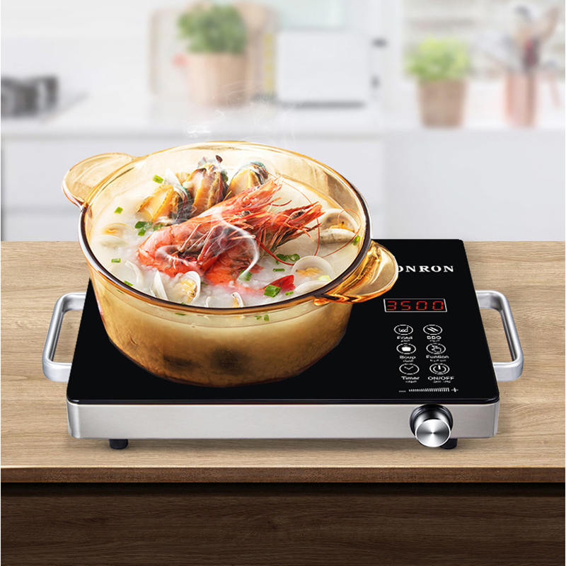 Household 3500W High Power Cer - Induction Cooktop Portable 评论和价格