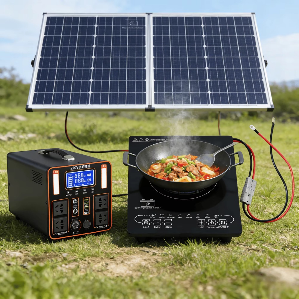 24V/48V Solar DC Induction Coo - Induction Cooktop Portable 评论和价格