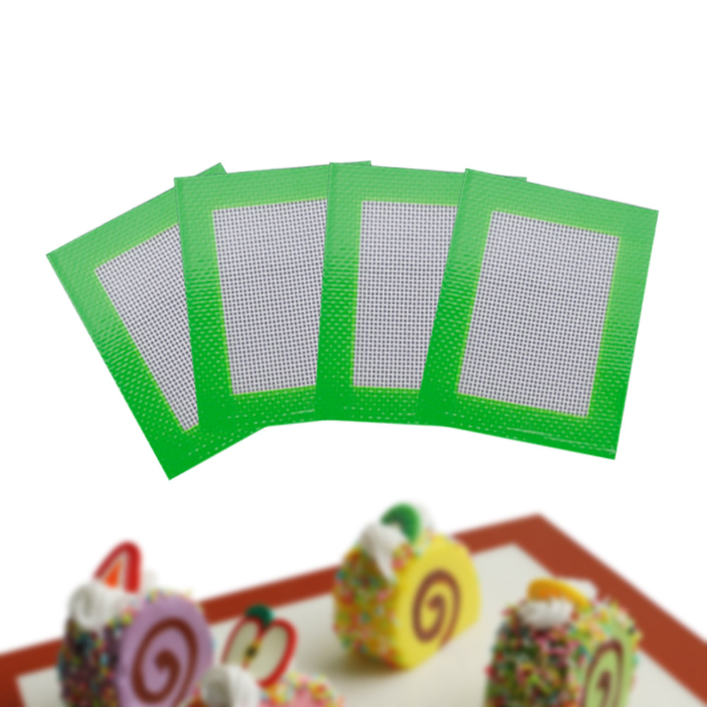 4Pcs Silicone Baking Mat Heat  - Microwave Oven 评论和价格