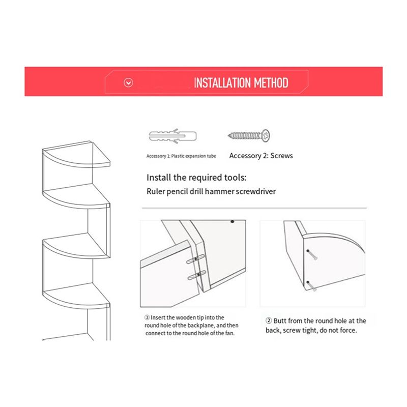 ABUL-Corner Shelf Corner Corne - Kitchen Appliances Cabinet 评论和价格