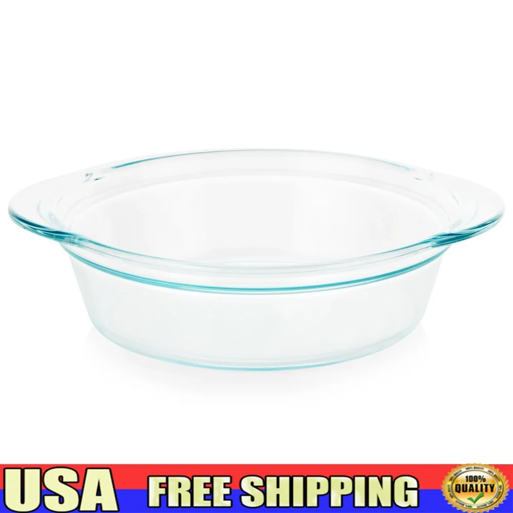 Deep Round Glass Baking Dish 9 - Microwave Oven 评论和价格