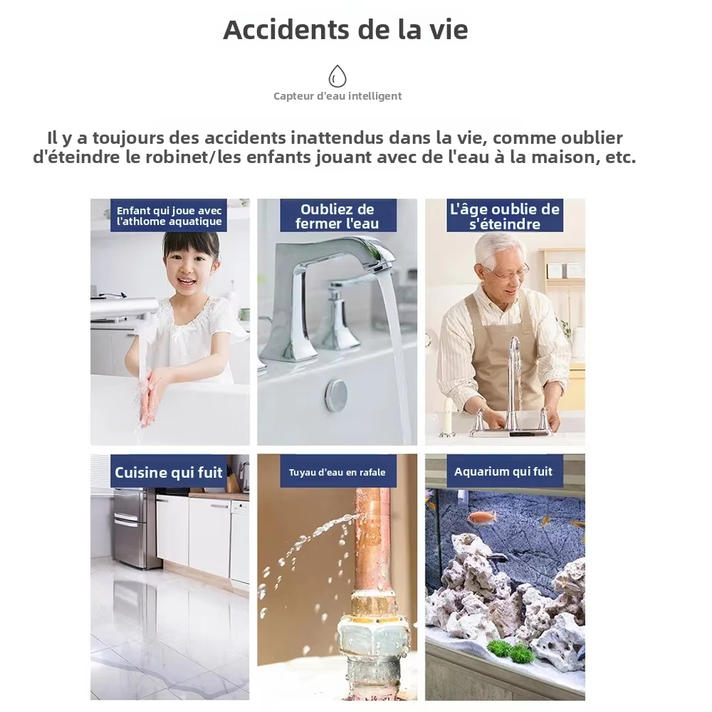 Water Sensor Flood Leak Detect - Kitchen Appliances Video 评论和价格