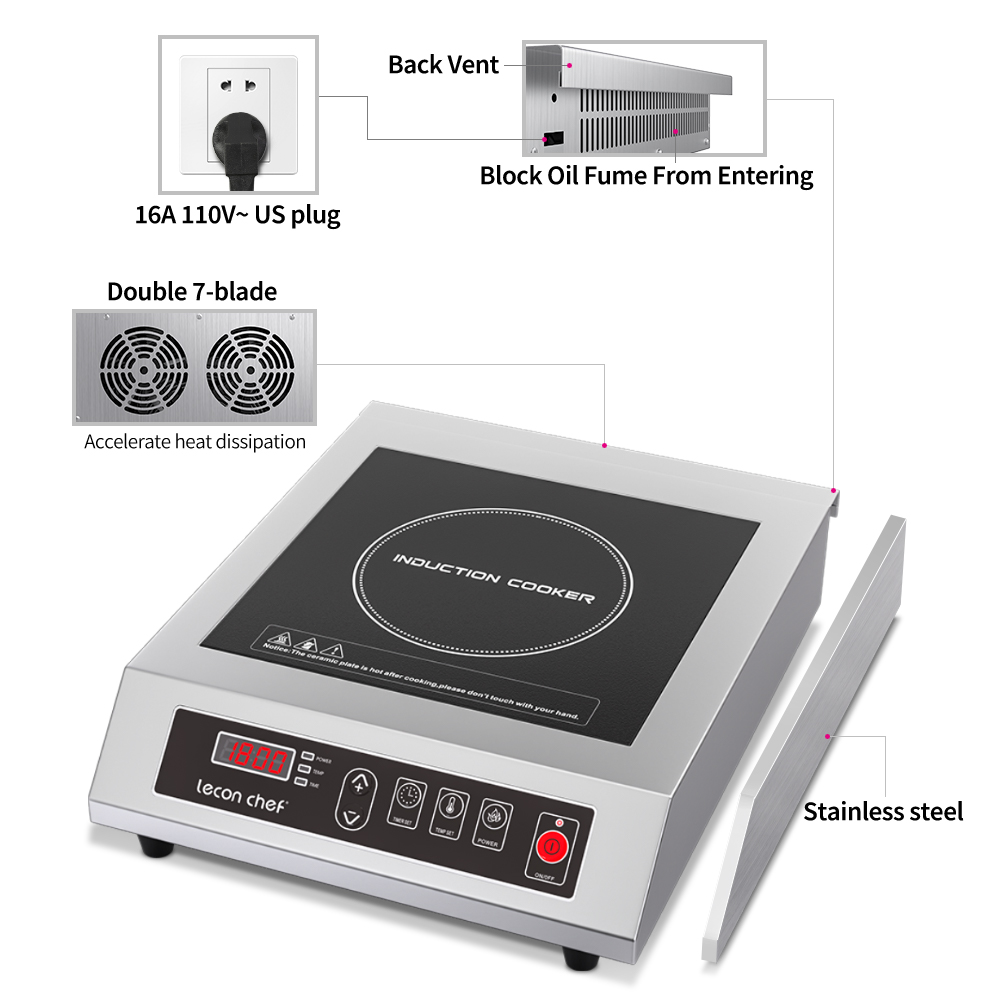 Lecon Chef Induction Cooktop C - Induction Cooktop Portable 评论和价格