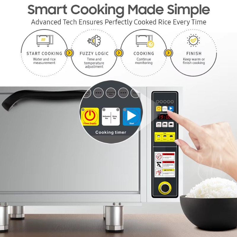 Large Capacity Electric Rice C - Rice Cooker 评论和价格