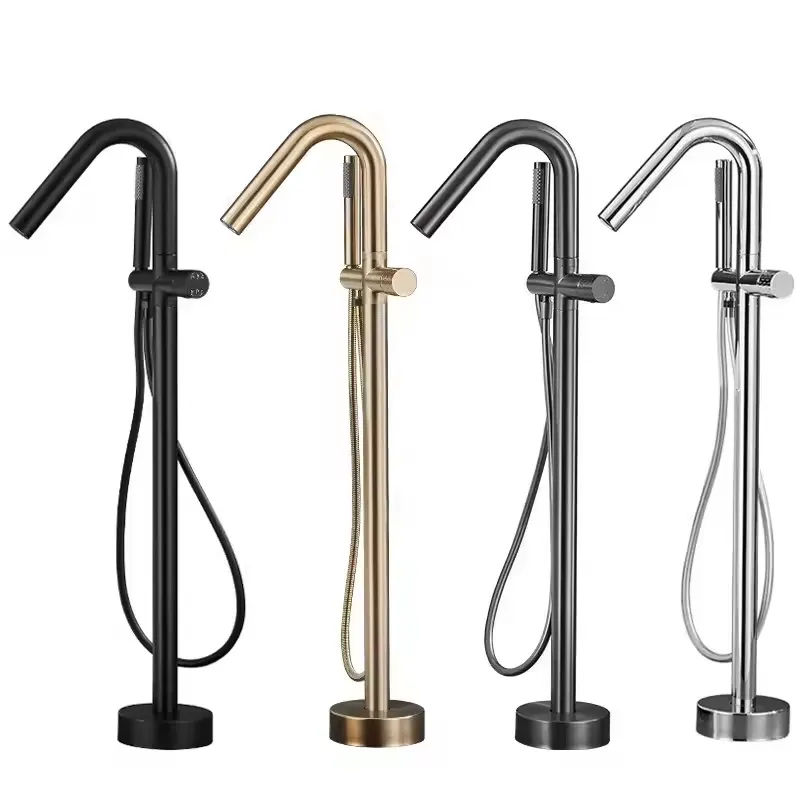 Copper Freestanding Bath Showe - Stand Mixer 评论和价格