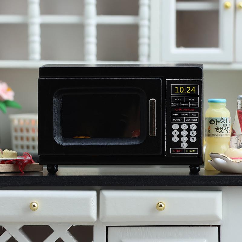 Hot Sale 1/12 Doll House Acces - Microwave Oven 评论和价格