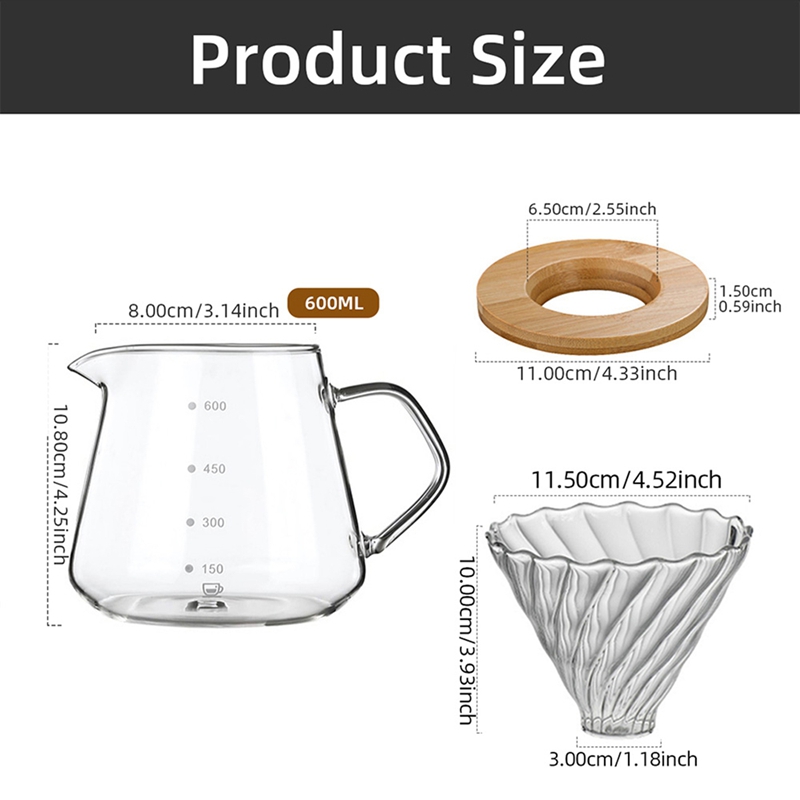 Coffee Filter Cup with Wood St - Coffee Maker 评论和价格