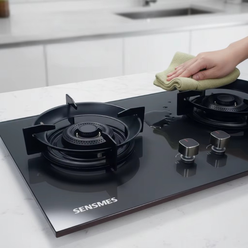 Black Tempered Glass Panel 2 B - Kitchen Appliances In 评论和价格